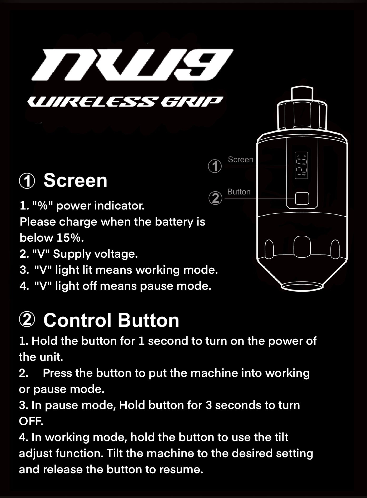 NWZ3 NICKLAS WESTIN EDITION ARTDRIVER + NW9 GRIP BATERÍA INALÁMBRICA