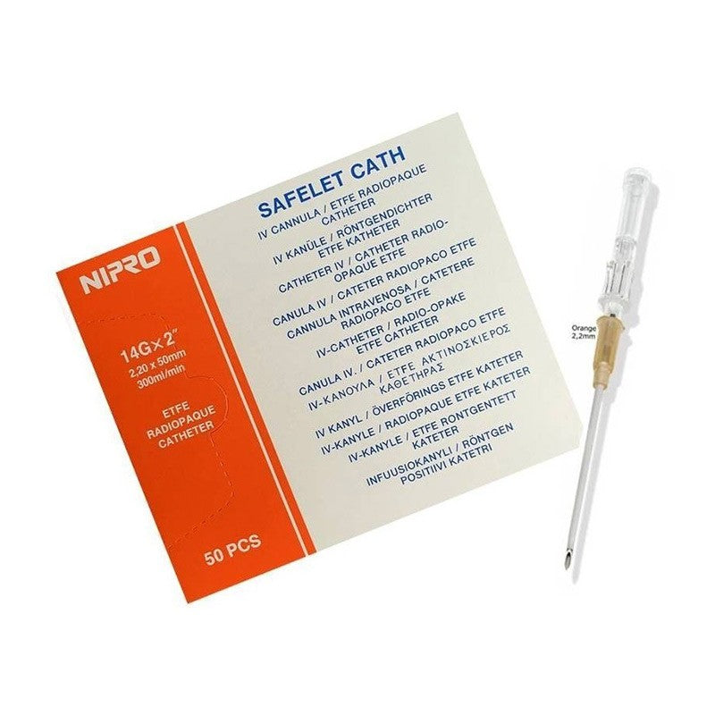 CATETER NIPRO 14G 16 G 18G 20G