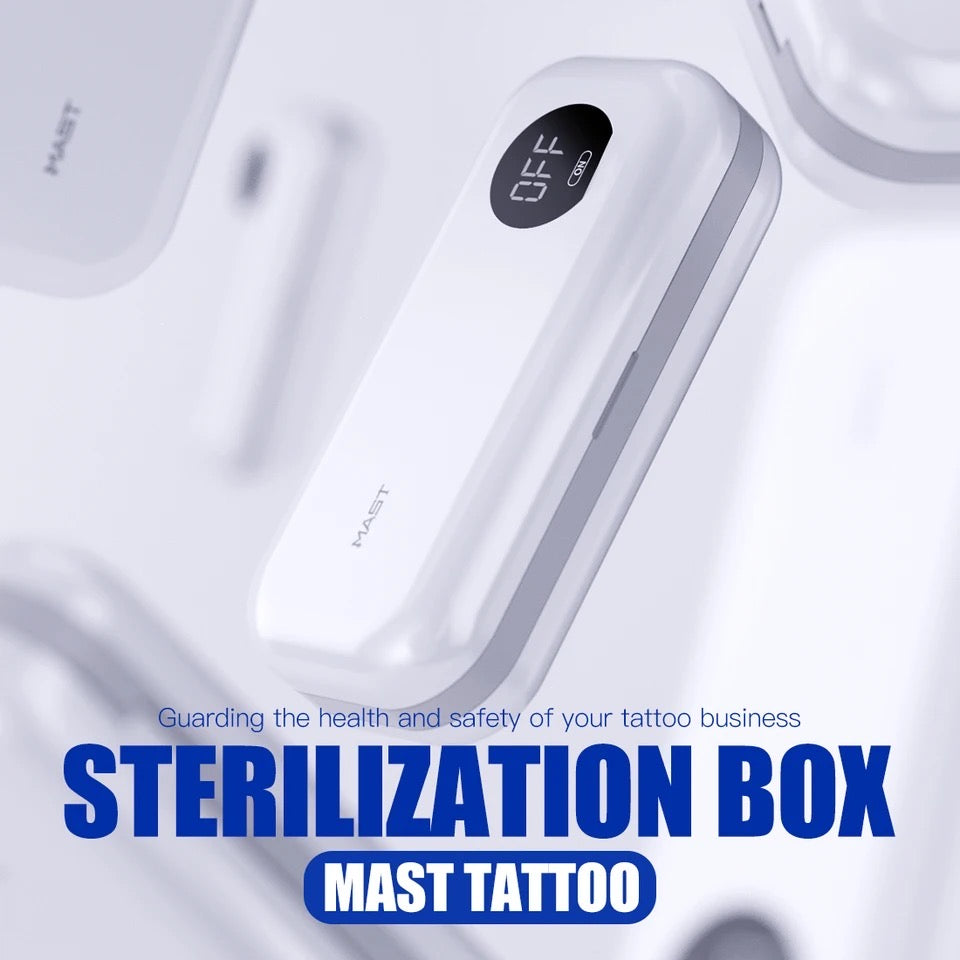 TATTOO STERILIZATION BOX CAJA DE ESTERILIZACIÓN PARA MÁQUINAS TATTOO