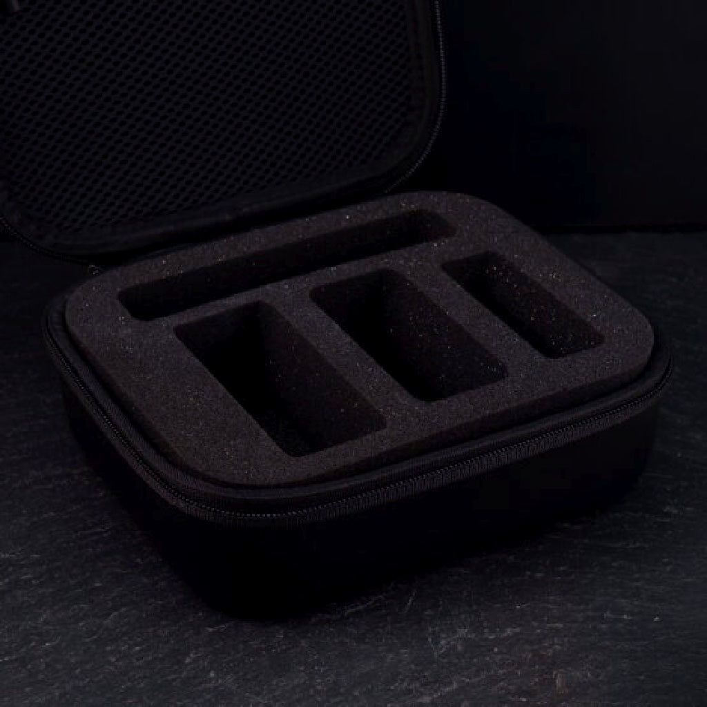 FUENTE DE ALIMENTACIÓN DE TATUAJE DE HARDCRAFT DEAR CUNCUBUNAS TURQUESA TEXTURIZADA + ESTUCHE DE VIAJE