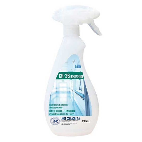 CR-36 DESINFECTANTE CONTACTO DIRECTO 750ML