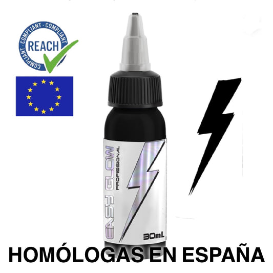 PIGMENTO NEGRO ELECTRIC INK RAVEN HOMOLOGADOS EN ESPAÑA REACH 30ml