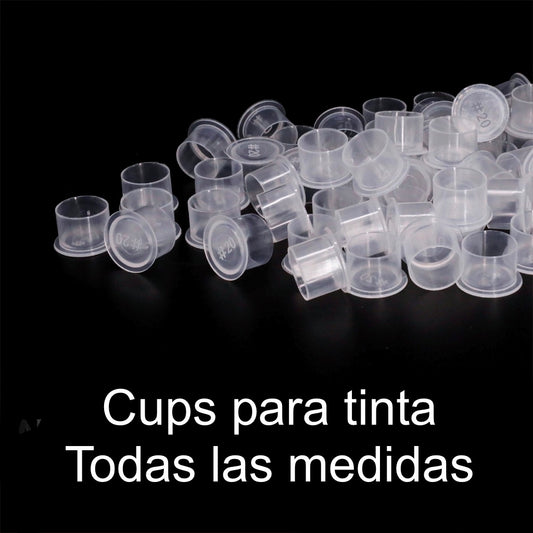 CUPS CON BASE DIFERENTES MEDIDAS