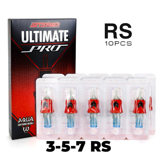 CARTUCHOS AQUA ULTIMATE PRO RS ROUND SHADER 3-5-7