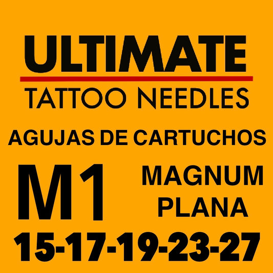 CARTUCHOS ULTIMATE ARTDRIVER M1 MAGNUM PLANA 15-17-19-23-27