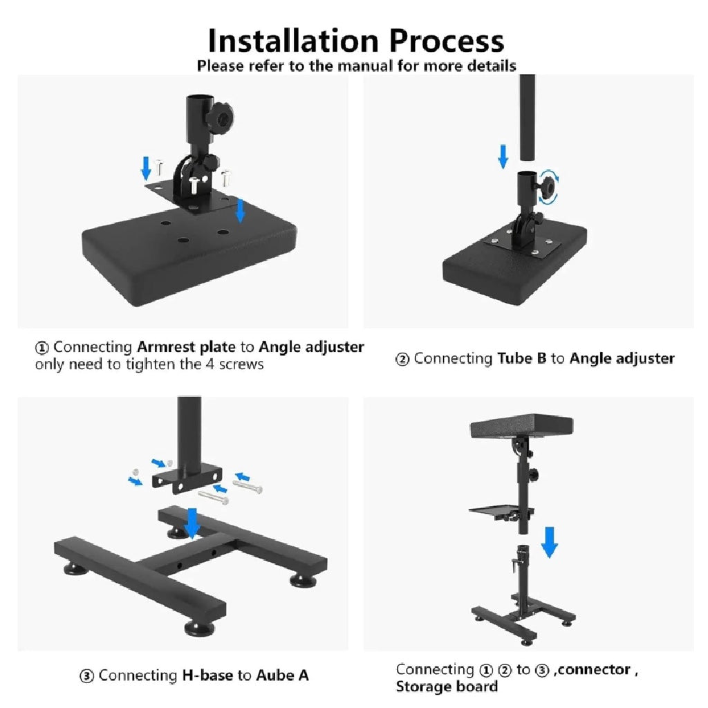 APOYABRAZOS CON SOPORTE IPAD AJUSTABLE REPOSABRAZOS TATUAJE