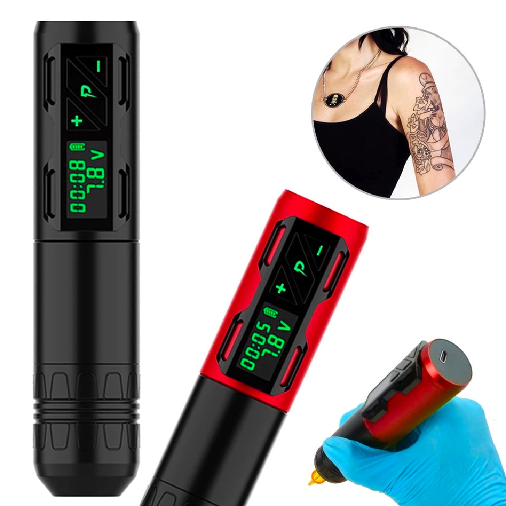 PEN WIRELESS MAQUINA ROTATIVA TATUAJES